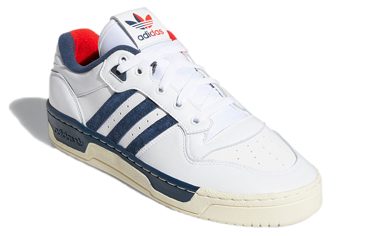 adidas Originals Rivalry Low PRM 'White Red Blue' 圖 3