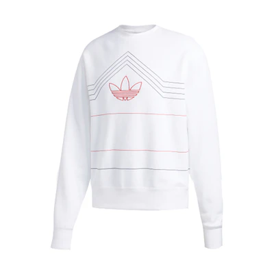adidas Originals Rivalry Retro Crewneck Sweatshirt White ED5660
