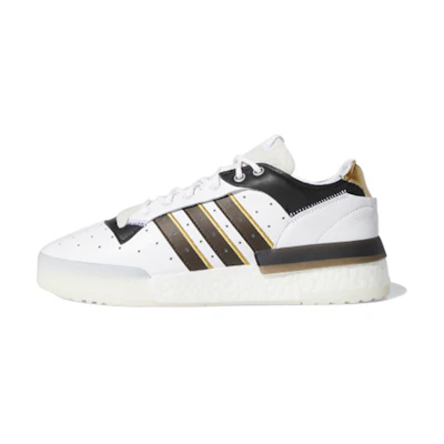 (W) adidas originals Rivalry Rm Low 'White Brown Black'