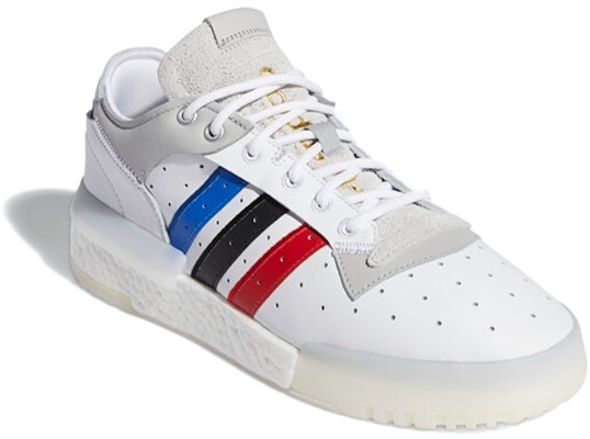 (W) adidas Originals Rivalry RM Low 'Blanco Gris Azul' FV7680 Lookbook (W) adidas Originals Rivalry RM Low 'Blanco Gris Azul' FV7680