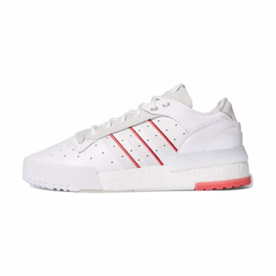 (W) adidas originals Rivalry Rm Low 'White Red'