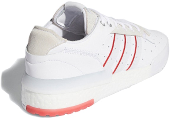 (Women) adidas originals Rivalry Rm Low 'White Red' EF6437 Lookbook (Women) adidas originals Rivalry Rm Low 'White Red' EF6437