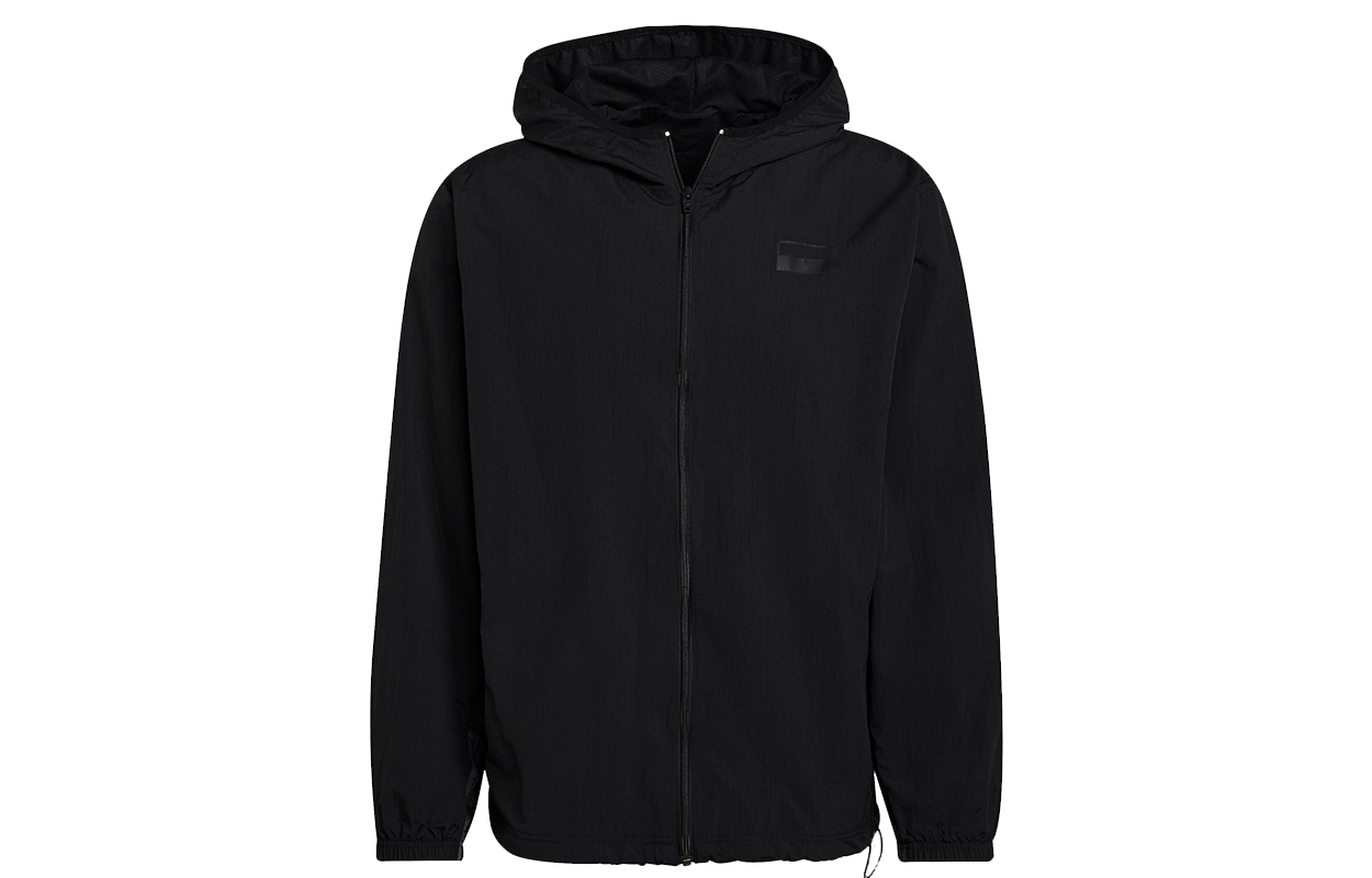 adidas Originals RYV WB Logo Hoodie Jacket Black H11460