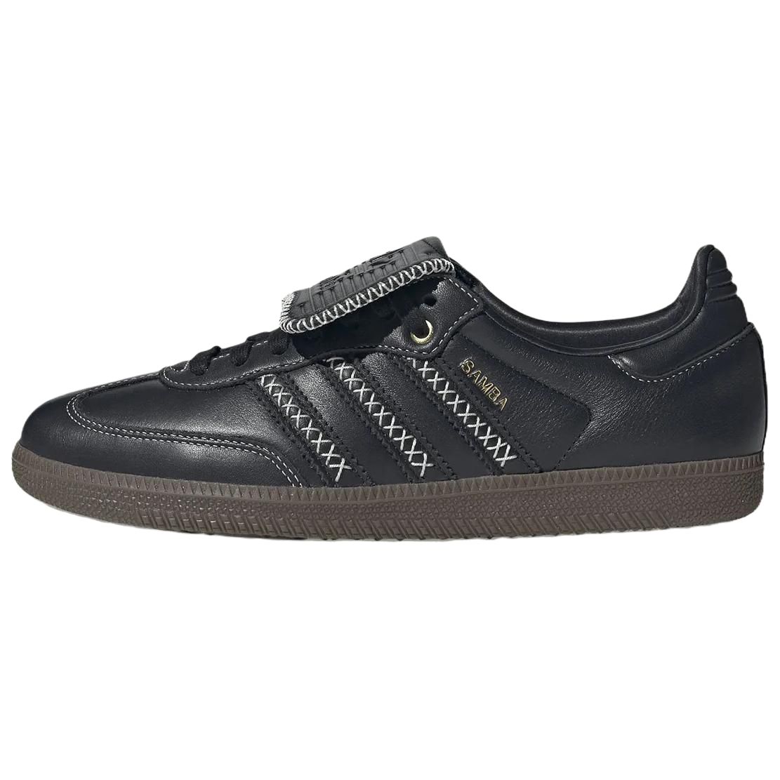 adidas Originals Samba LT Black Low-Top Casual Skate Sneakers. JQ7087