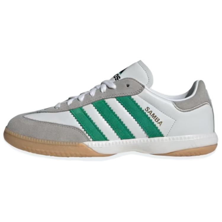 adidas Originals Samba MN Green Low-Top Casual Trainers Durable & Comfy ID3922