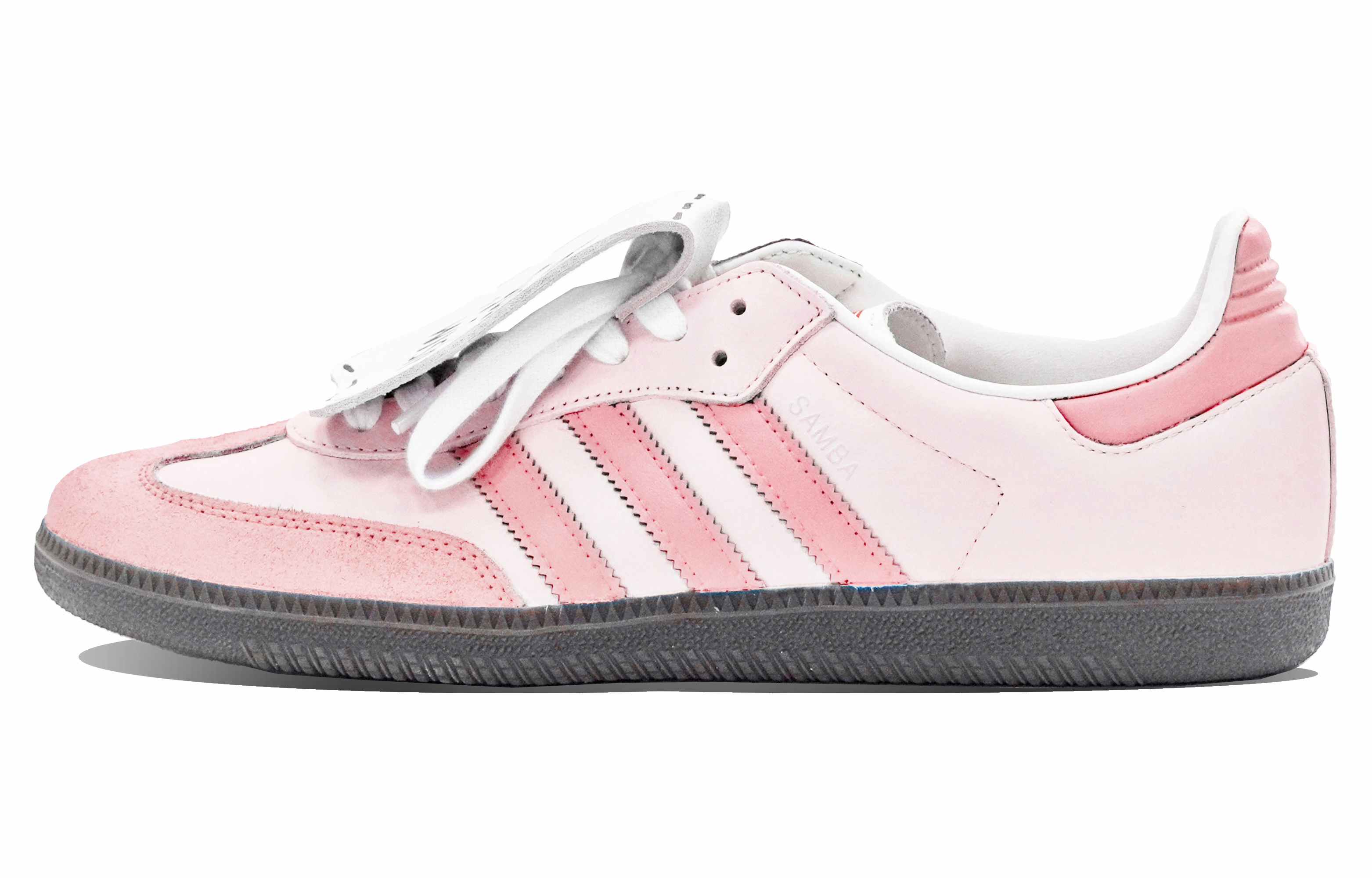 Order 【訂製球鞋】adidas originals Samba OG ABLOODING 蜜桃公主 防滑減震 低幫 板鞋 男女同款 粉色