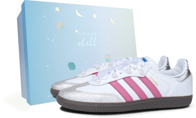 adidas Originals Samba OG 'Pearl Buckle - Silver Pink' IG1024-454011 Buy adidas Originals Samba OG 'Pearl Buckle - Silver Pink' IG1024-454011