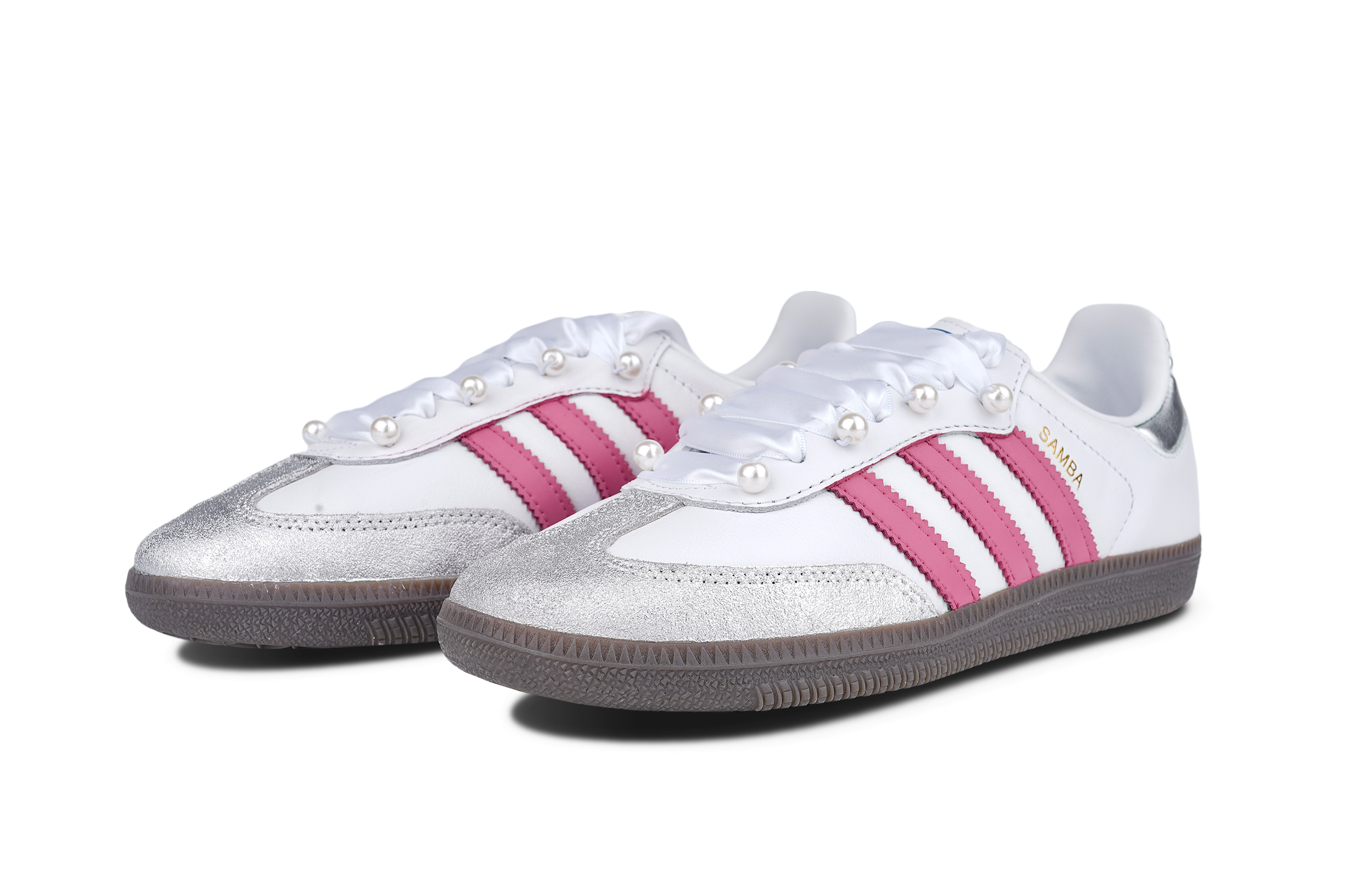 adidas Originals Samba 'Pearl Buckle - Silver Pink' 圖 4