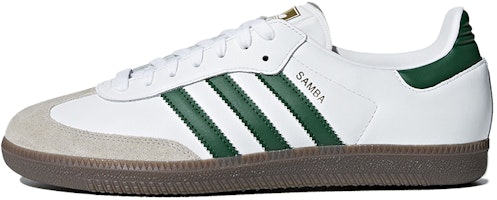 adidas originals Samba OG 耐磨透氣 低筒 球鞋 男款 白綠 Buy adidas originals Samba OG 耐磨透氣 低筒 球鞋 男款 白綠