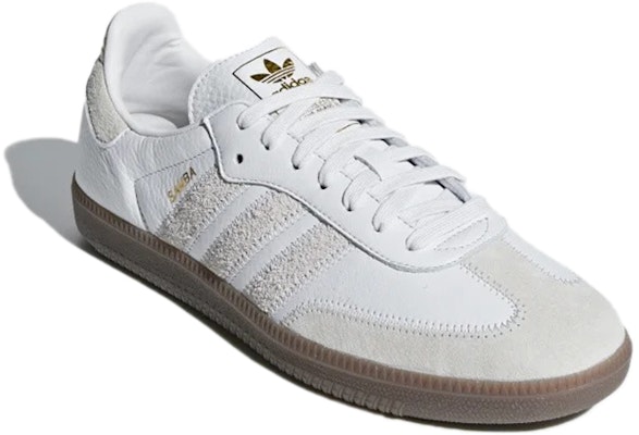 adidas Originals Samba OG 'White Grey' BD7527 Lookbook adidas Originals Samba OG 'White Grey' BD7527