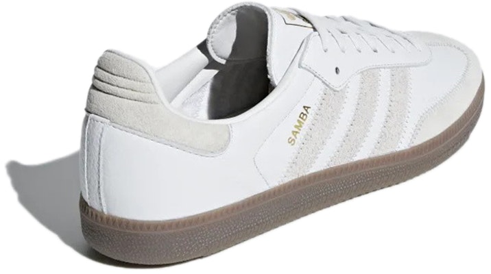 adidas Originals Samba OG 'White Grey' BD7527 Shop adidas Originals Samba OG 'White Grey' BD7527