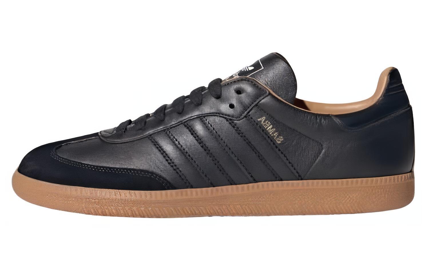 adidas Originals Samba OG Black Low-Top Sneakers Casual Durable Breathable ID2864