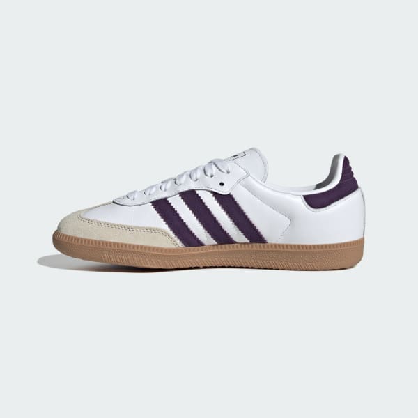 Sizing (W) Adidas Originals Samba OG Putih/Alumina/Aurora Plum JS1392