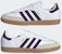 (Women) Adidas Originals Samba OG Cloud White/Alumina/Aurora Plum JS1392
