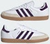 Cheap (Women) Adidas Originals Samba OG Cloud White/Alumina/Aurora Plum JS1392