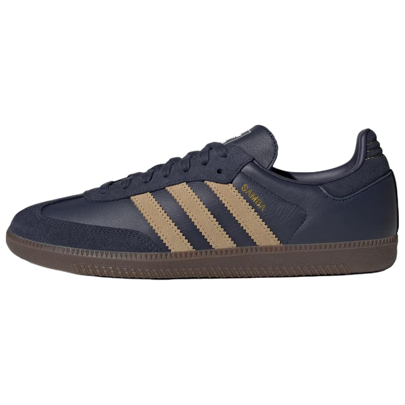 adidas Originals Samba OG Navy Casual Training Shoes JR0894 Shoes