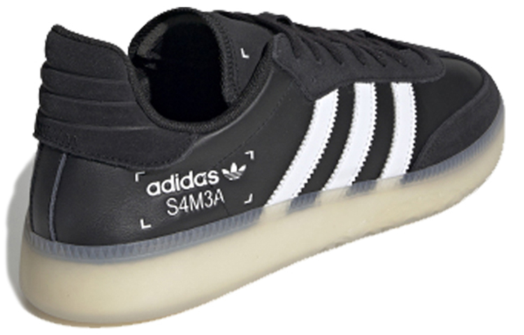 Lookbook adidas originals Samba RM 防滑耐磨 低幫 板鞋 男女同款 黑白