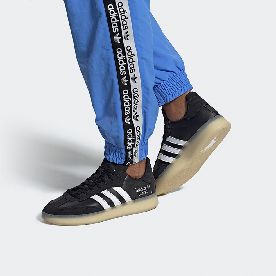 Details for adidas originals Samba RM 防滑耐磨 低幫 板鞋 男女同款 黑白