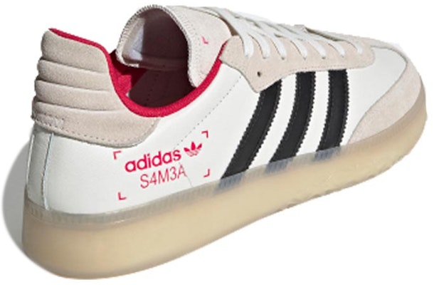 adidas Originals Samba RM 板鞋 男女同款 白棕 Lookbook adidas Originals Samba RM 板鞋 男女同款 白棕