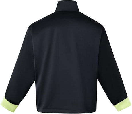 阿迪达斯三叶草缎面中式盘扣条纹夹克 黑色 男女通用 JD3380 Lookbook 阿迪达斯三叶草缎面中式盘扣条纹夹克 黑色 男女通用 JD3380