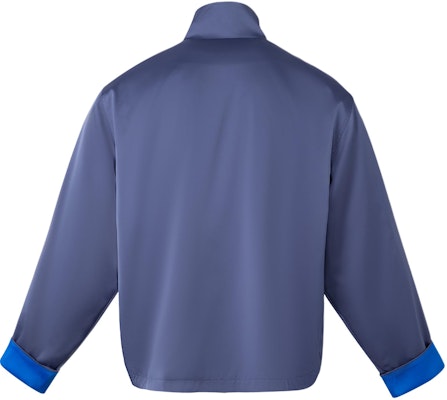 阿迪达斯三叶草中式立领缎面夹克 深蓝色 男女同款 JC9262 Lookbook 阿迪达斯三叶草中式立领缎面夹克 深蓝色 男女同款 JC9262