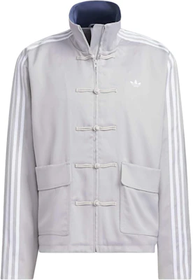 아디다스 오리지널 새틴 트랙 재킷 중국풍 자수 그레이 유니섹스 JV9256 Order 아디다스 오리지널 새틴 트랙 재킷 중국풍 자수 그레이 유니섹스 JV9256