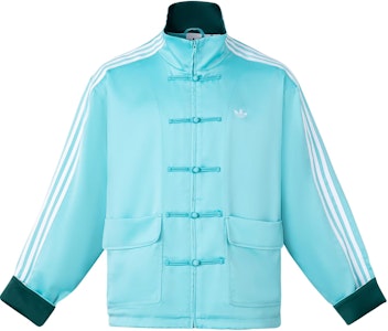 adidas Originals Satin Track Top Mint Green Unisex Jaket Gaya Cina SS24 JD3378 Buy adidas Originals Satin Track Top Mint Green Unisex Jaket Gaya Cina SS24 JD3378