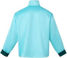 阿迪达斯三叶草薄荷绿缎面中式夹克男女同款 SS24 JD3378 Lookbook 阿迪达斯三叶草薄荷绿缎面中式夹克男女同款 SS24 JD3378