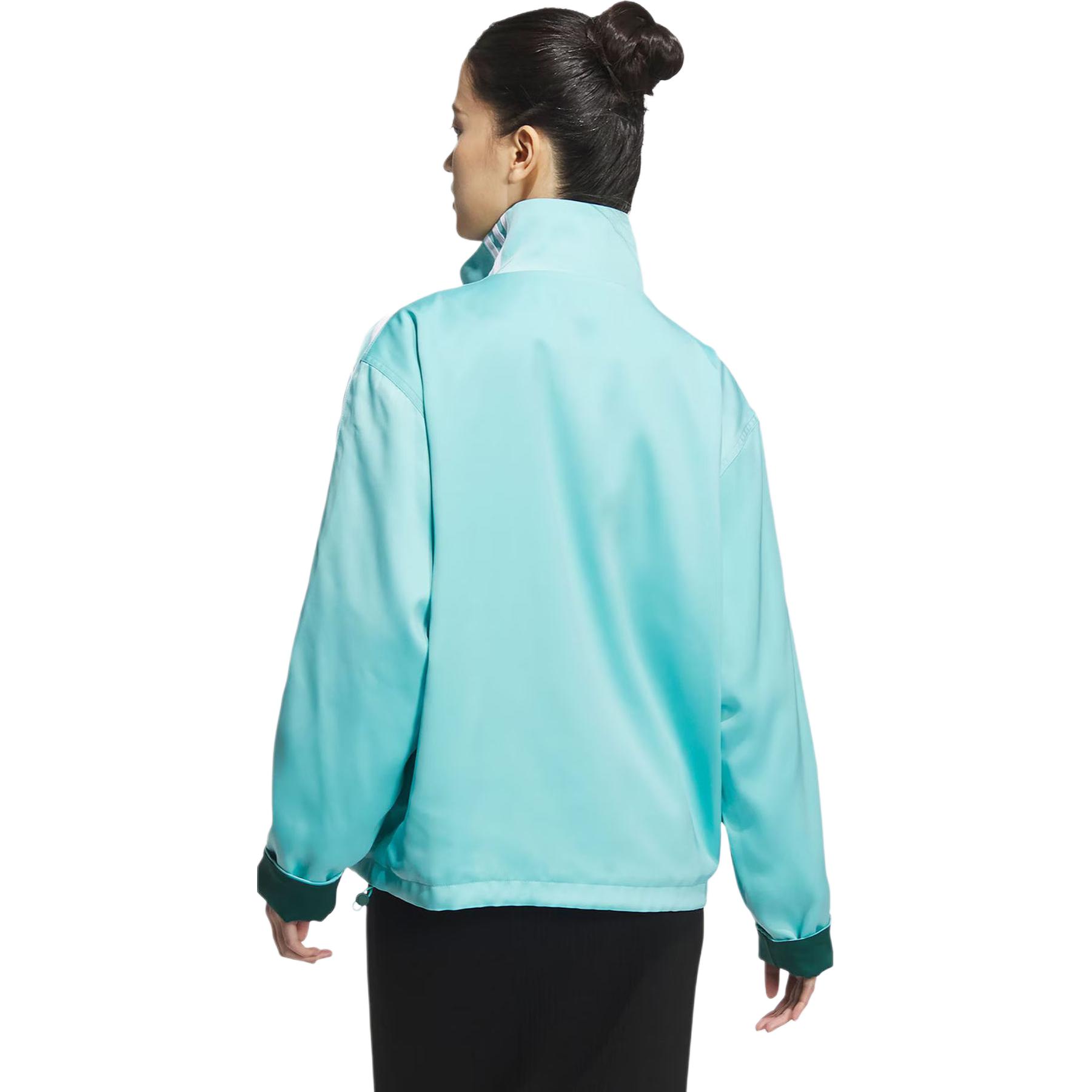 Purchase 阿迪达斯三叶草薄荷绿缎面中式夹克男女同款 SS24 JD3378