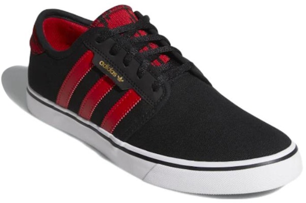 adidas Originals Seeley 'Black Red' CQ1176 Lookbook adidas Originals Seeley 'Black Red' CQ1176