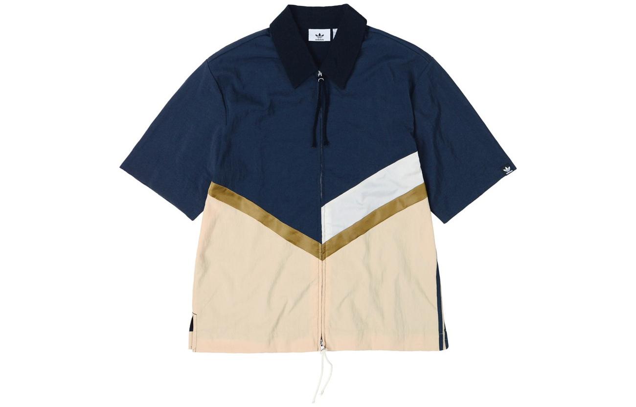adidas Originals SFTM Collaboration Colorblock Zip Polo Jacket Multicolor IA9332