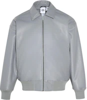 adidas Originals Sherpa PU Jacket Relaxed Fit Collared Casual Jacket IA7526 adidas Originals Sherpa PU Jacket Relaxed Fit Collared Casual Jacket IA7526