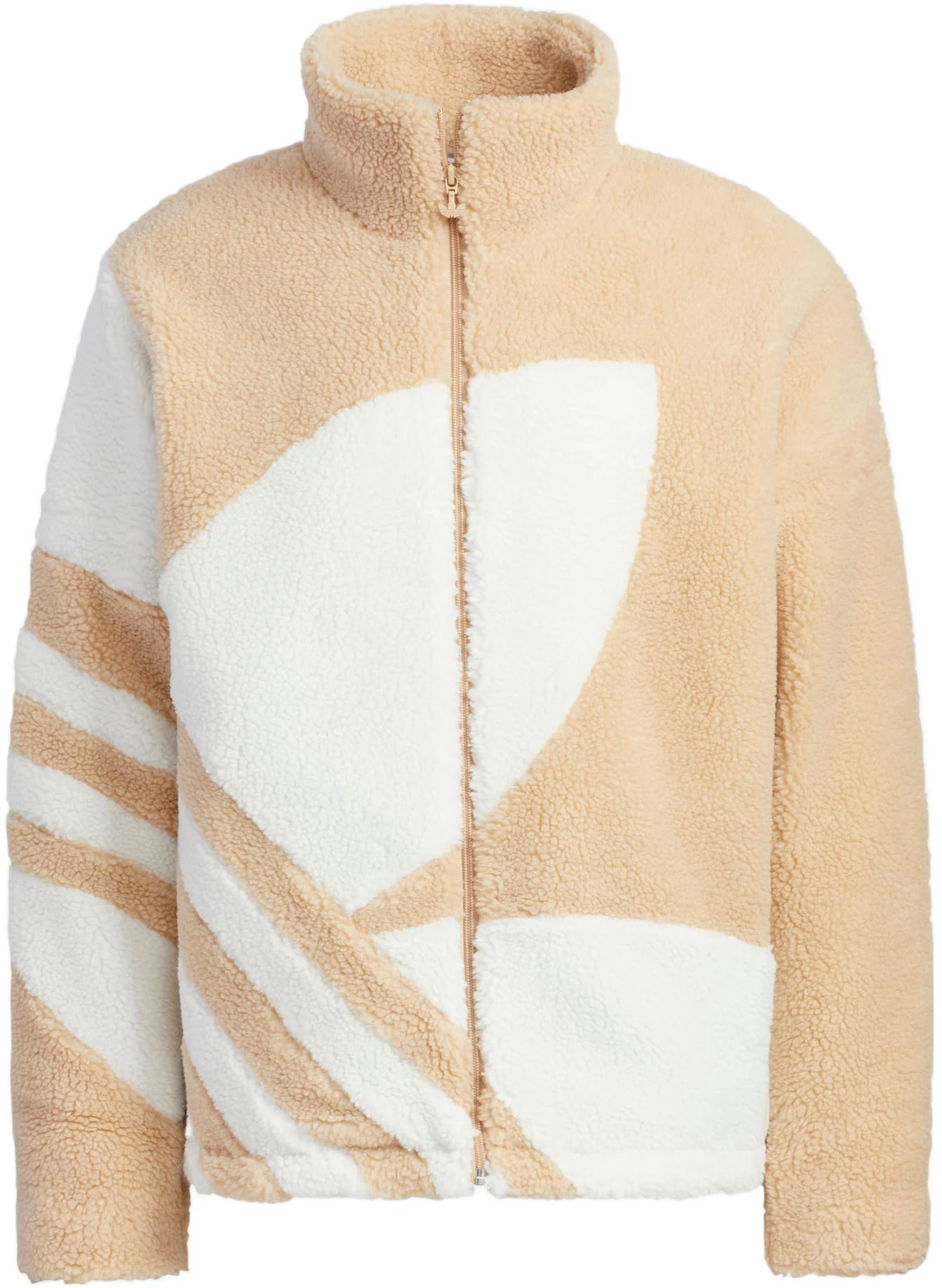 adidas-originals-sherpa-track-jacket-brown-unisex-with-striped-logo-and-zip-up-design-hr-3487