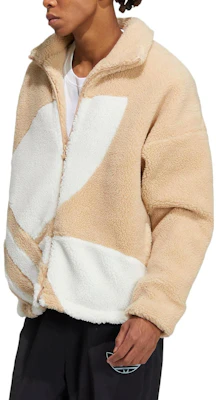 아디다스 오리지널스 브라운 셰르파 트랙 재킷 유니섹스 스트라이프 로고 집업 HR3487 Purchase 아디다스 오리지널스 브라운 셰르파 트랙 재킷 유니섹스 스트라이프 로고 집업 HR3487