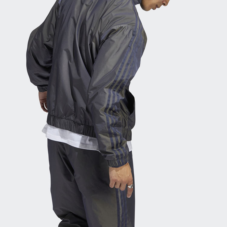 adidas Originals Skateboarding Firebird Jacket Dark Grey Navy Unisex Casual. HC2189 圖 5