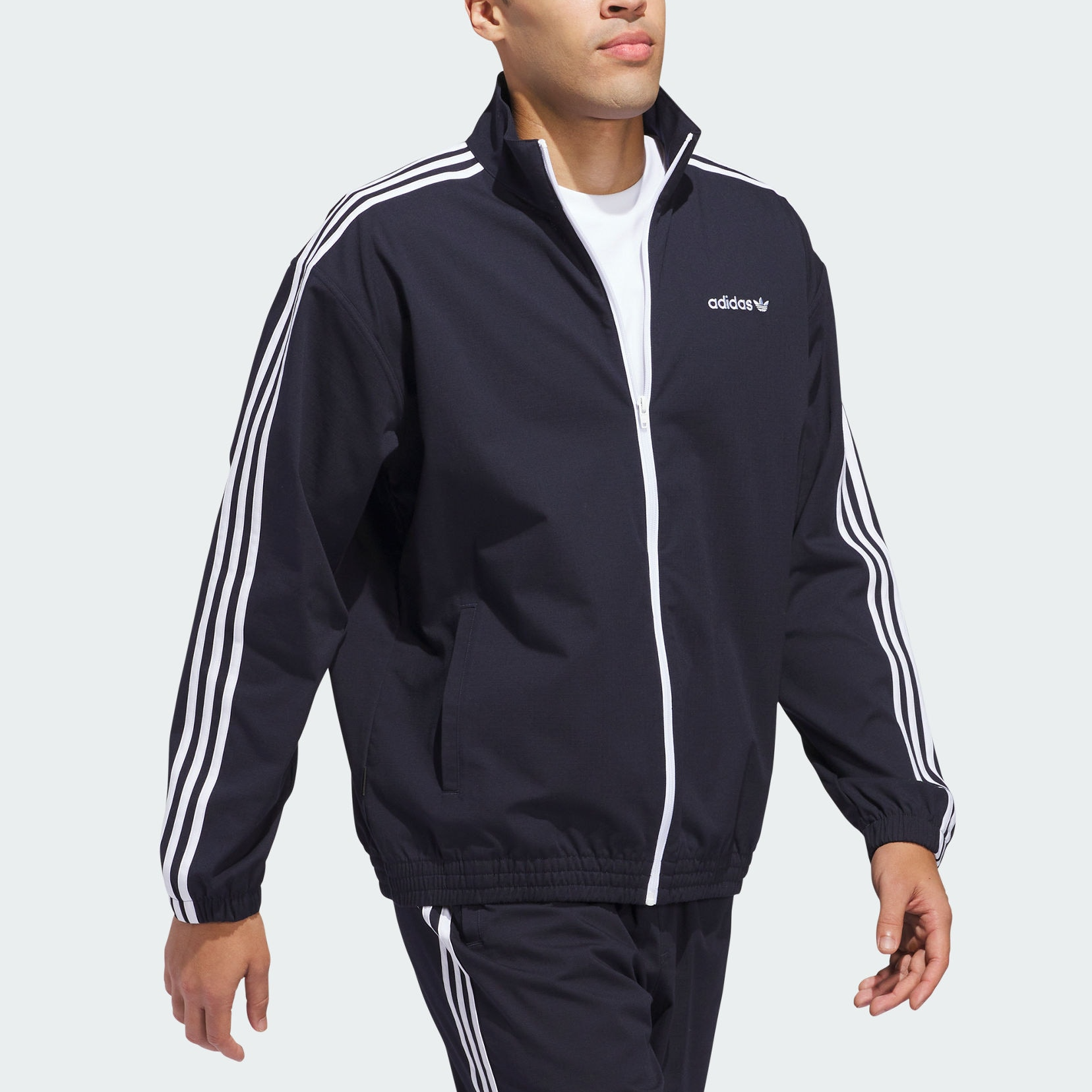 adidas Originals Skateboarding Firebird Track Jacket Navy Unisex Retro Style IY1631 圖 6