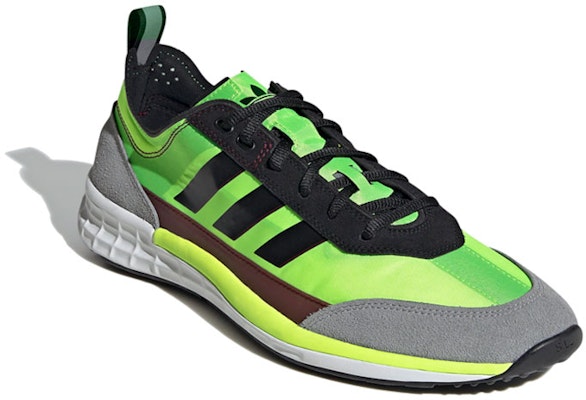 Beli adidas originals SL 7200 'Black Green Grey' FV3892 Novelship