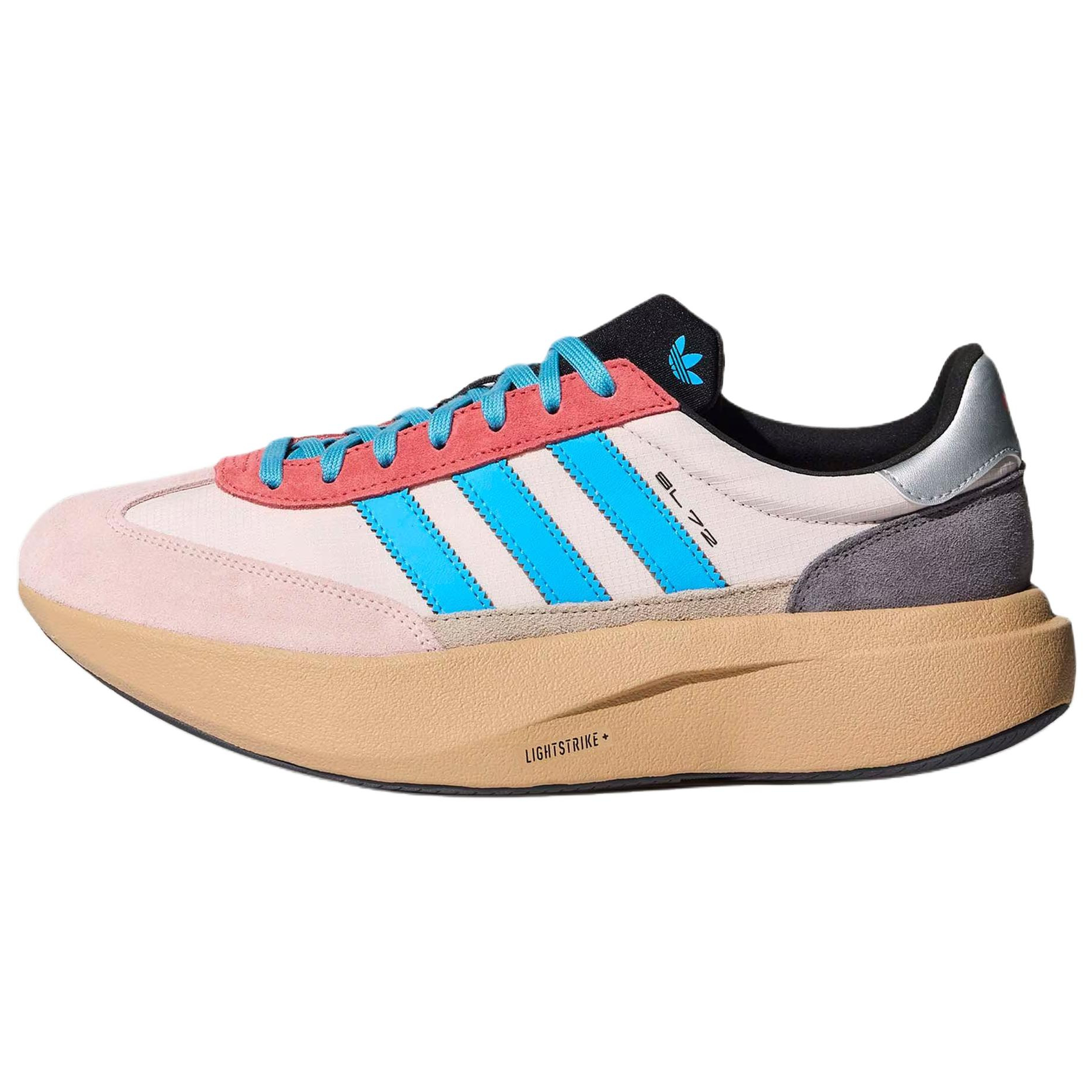 adidas Originals SL 72 PRO Classic Retro Platform Shoes Pink White Blue KK3075