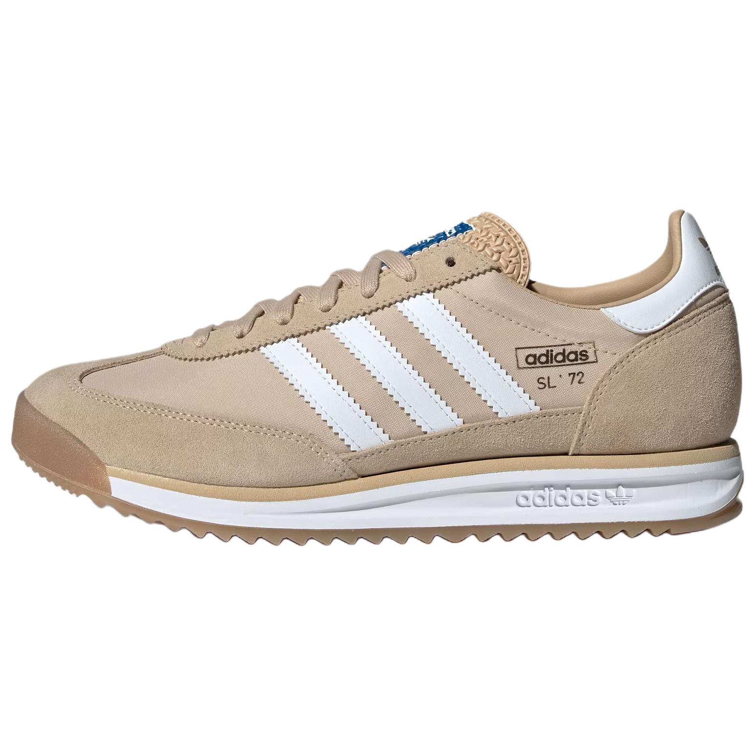 adidas Originals SL 72 RS Low-Top Casual Sneakers Beige Durable & Comfortable JQ9554
