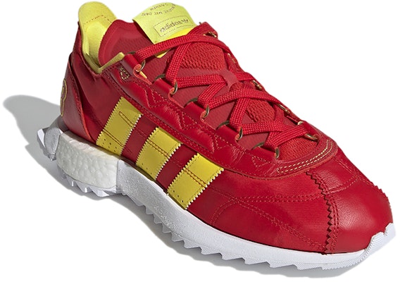 adidas originals SL 7600 輕便緩震防滑 低筒運動鞋 紅黃 Lookbook adidas originals SL 7600 輕便緩震防滑 低筒運動鞋 紅黃