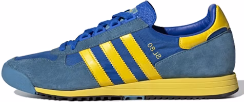 adidas Originals SL 80 Shoes 'Glory Blue Yellow Tactile Steel' FV4029 adidas Originals SL 80 Shoes 'Glory Blue Yellow Tactile Steel' FV4029