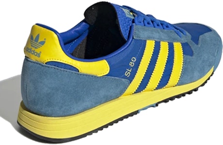 아디다스 오리지널 SL 80 '글로리 블루 옐로우' FV4029 Lookbook 아디다스 오리지널 SL 80 '글로리 블루 옐로우' FV4029