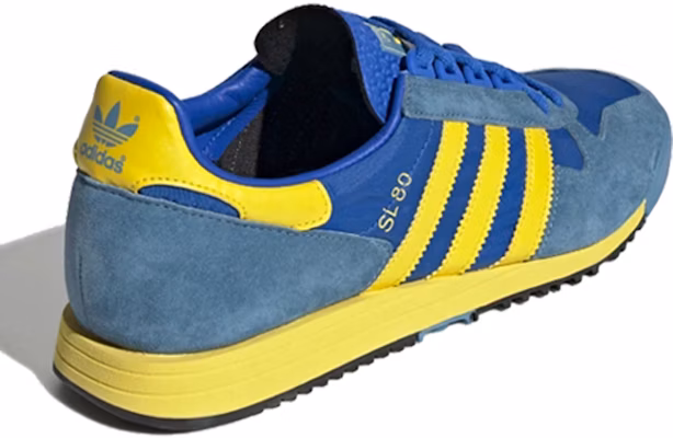 adidas Originals SL 80 Shoes 'Glory Blue Yellow Tactile Steel' FV4029 Lookbook adidas Originals SL 80 Shoes 'Glory Blue Yellow Tactile Steel' FV4029