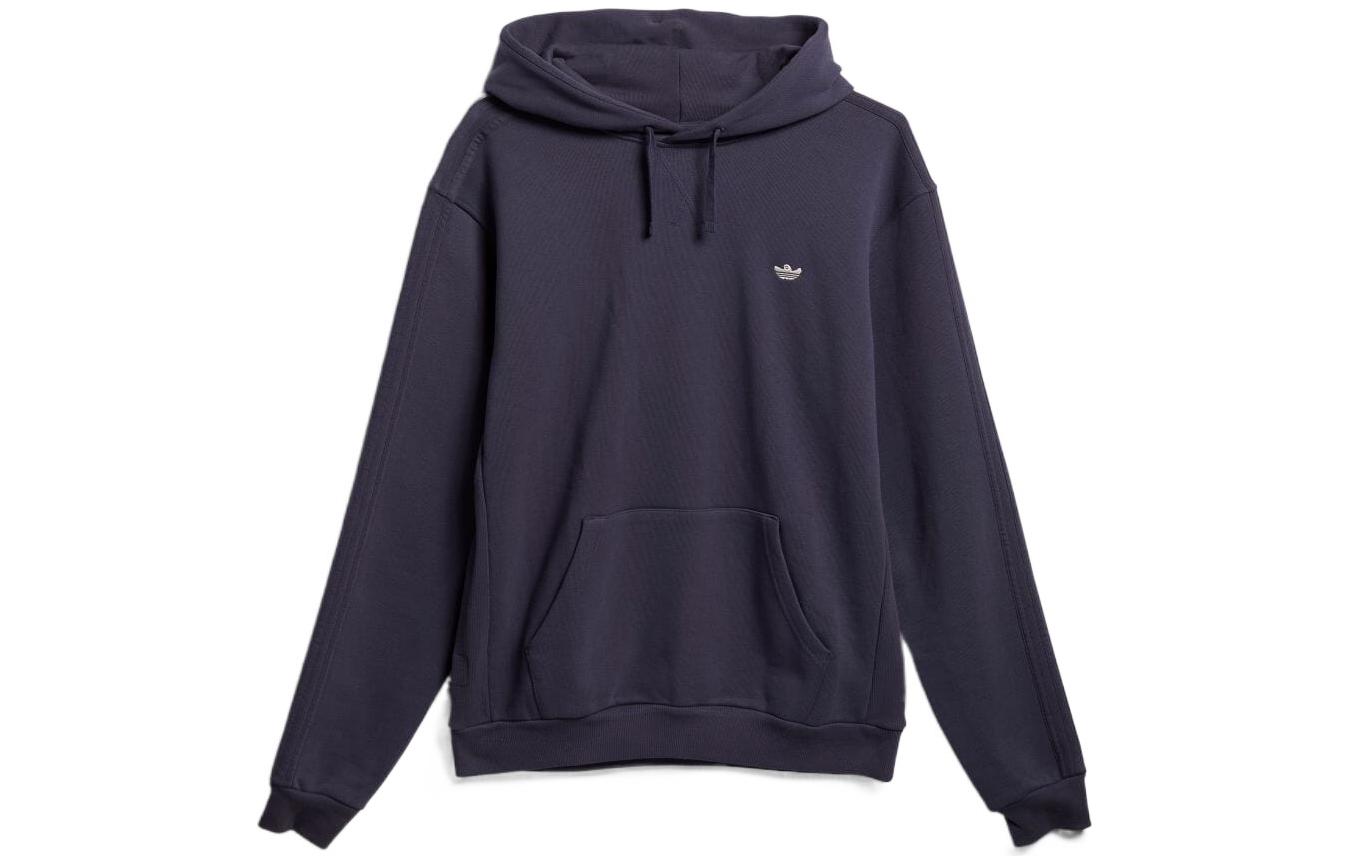 adidas Originals Small Logo Navy Pullover Long-Sleeve Sweatshirt () HA1276