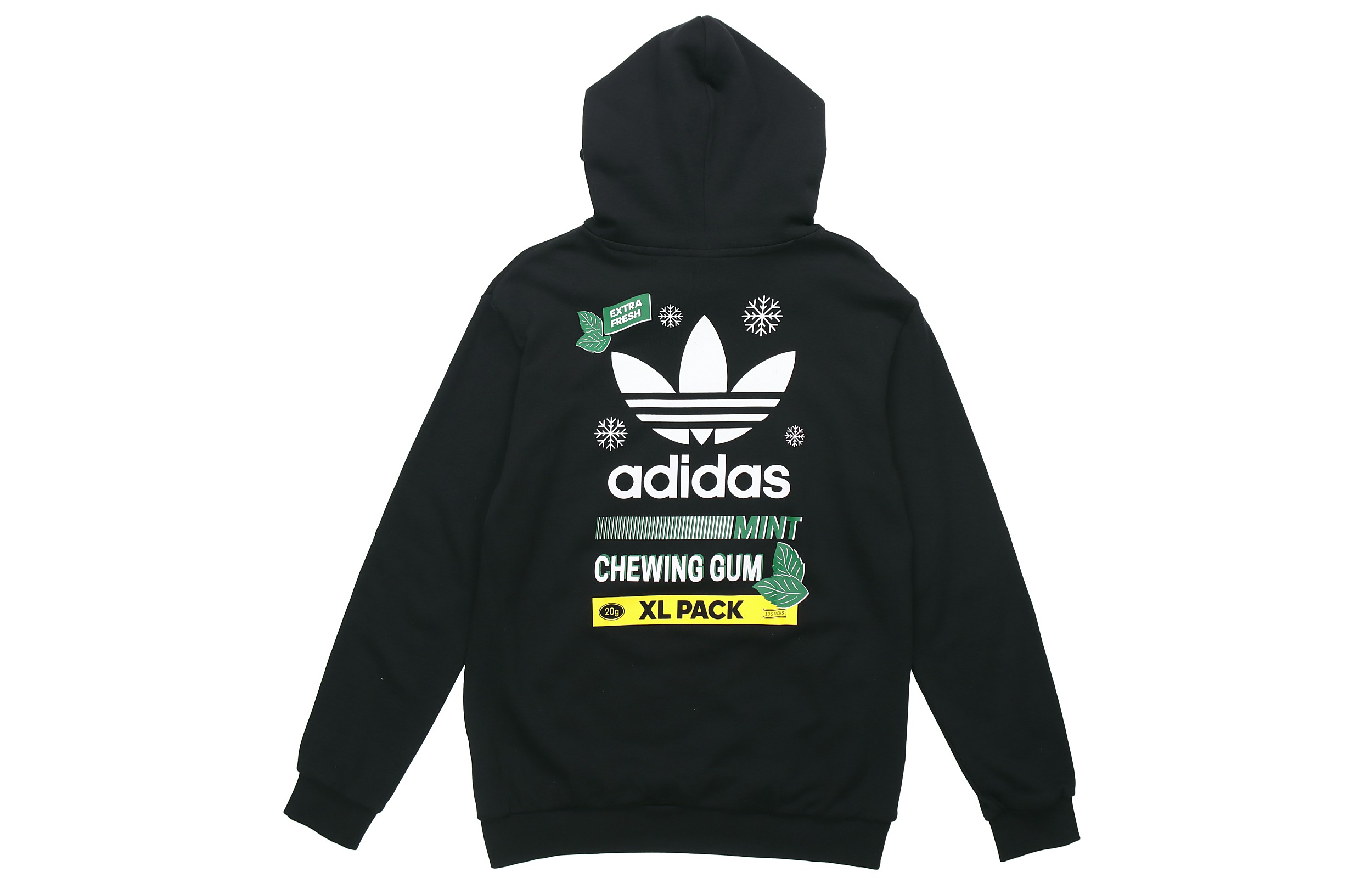 adidas Originals Snowflake Hoodie Pullover Black FP7702