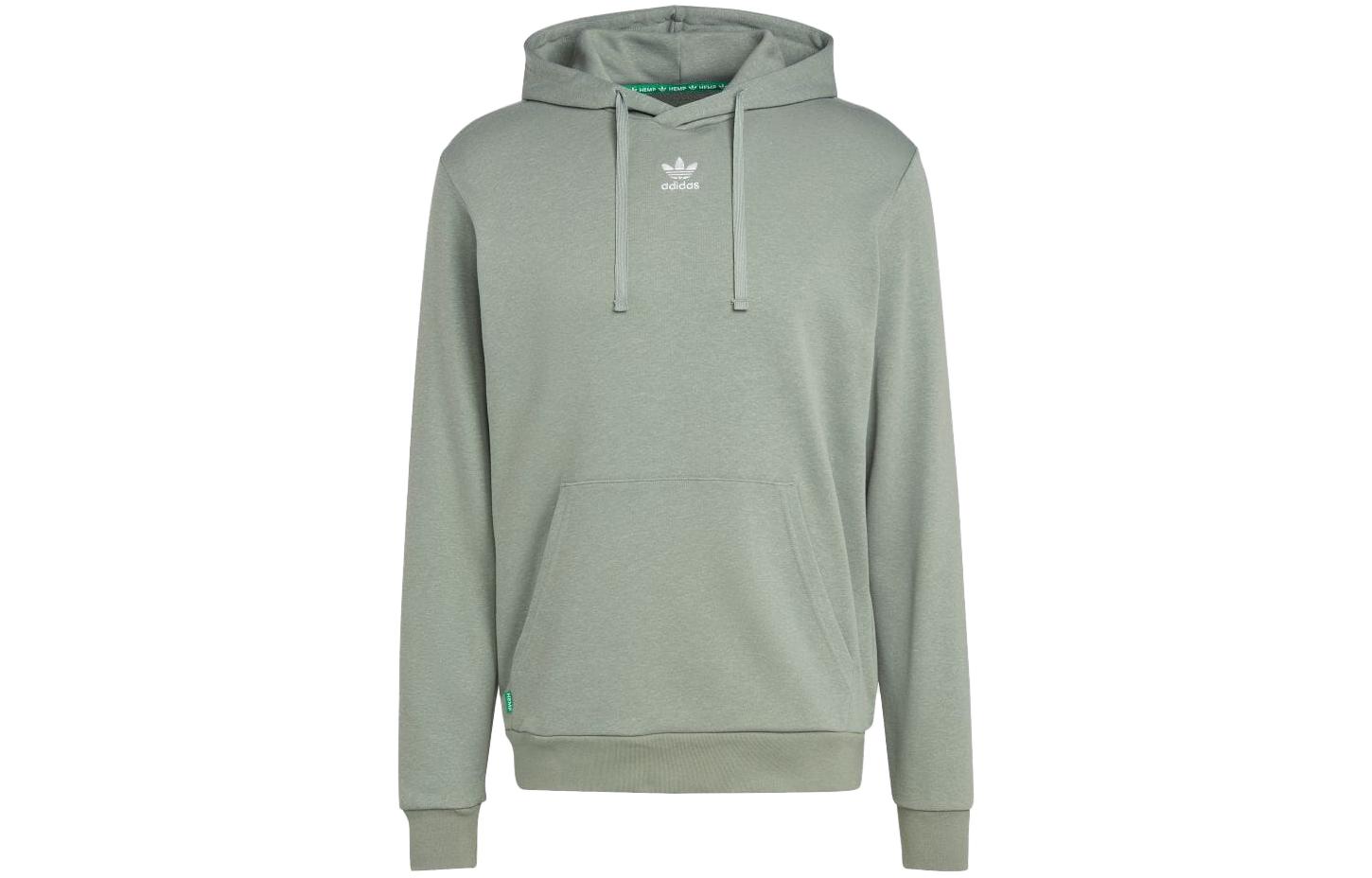 adidas Originals Solid Color Green Hoodie HR2962