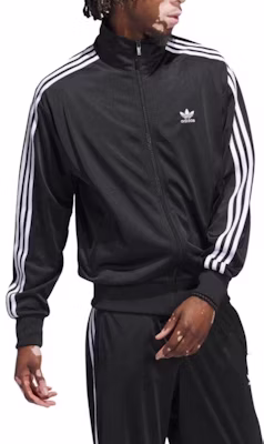 adidas Originals Solid Color Stripe Track Jacket Black IJ7058 Lookbook adidas Originals Solid Color Stripe Track Jacket Black IJ7058