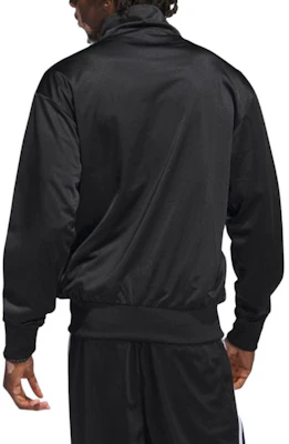 adidas Originals Solid Color Stripe Track Jacket Black IJ7058 Shop adidas Originals Solid Color Stripe Track Jacket Black IJ7058