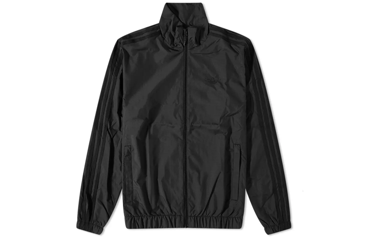adidas Originals Solid Color Track Jacket Black HB8559