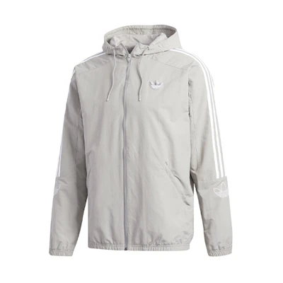 adidas Originals Solid Color Track Jacket Grey () ED4689